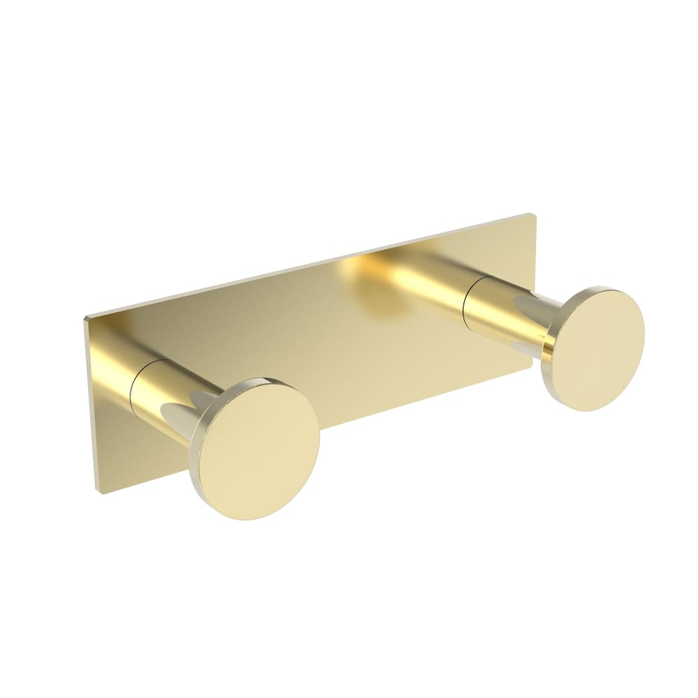 Metro Double Robe Hook With Secure Mounting Assembly