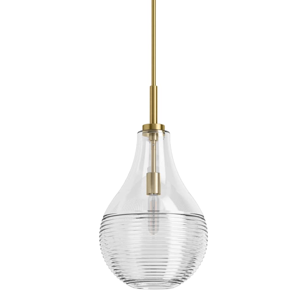 Simplice 12" Wide Teardrop Pendant