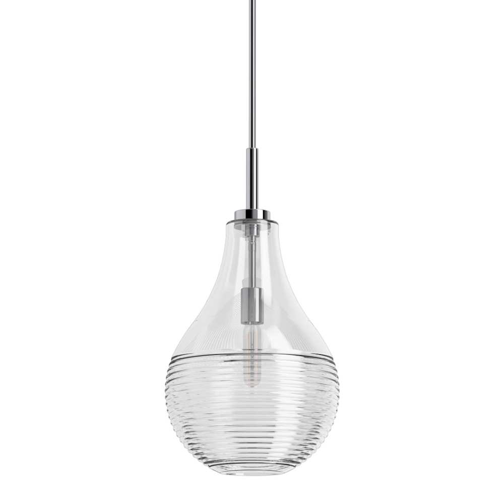 Simplice 12" Wide Teardrop Pendant