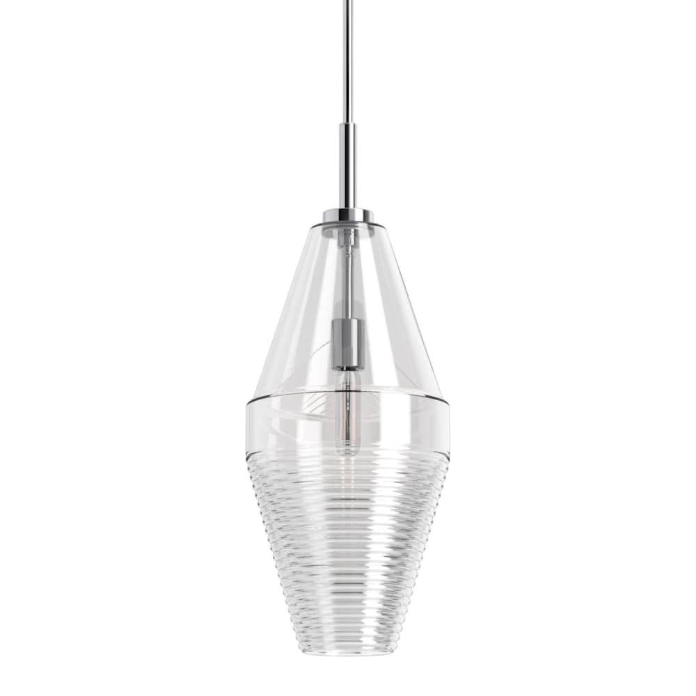 Simplice 10" Wide Diamond Pendant