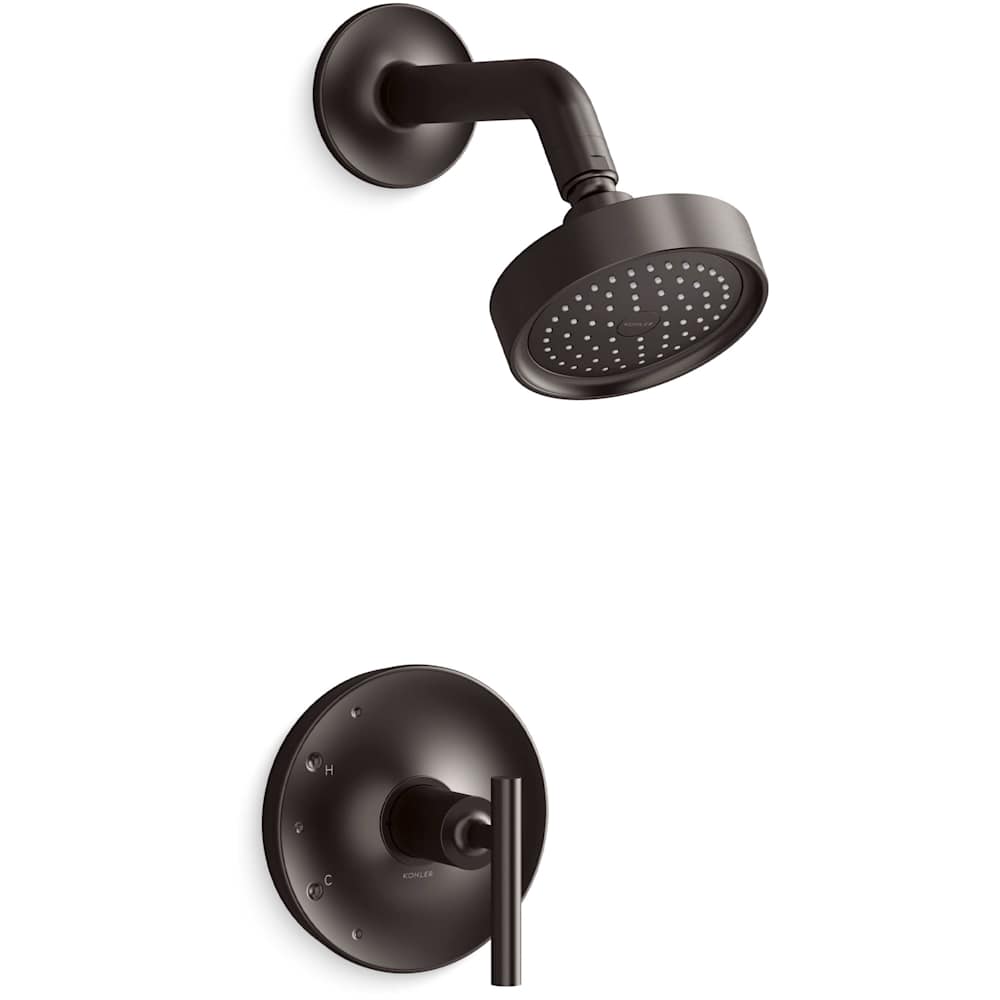 Purist Shower Only Trim Package with 2.5 GPM Single Function Shower Head with MasterClean and Rite-Temp Technologies