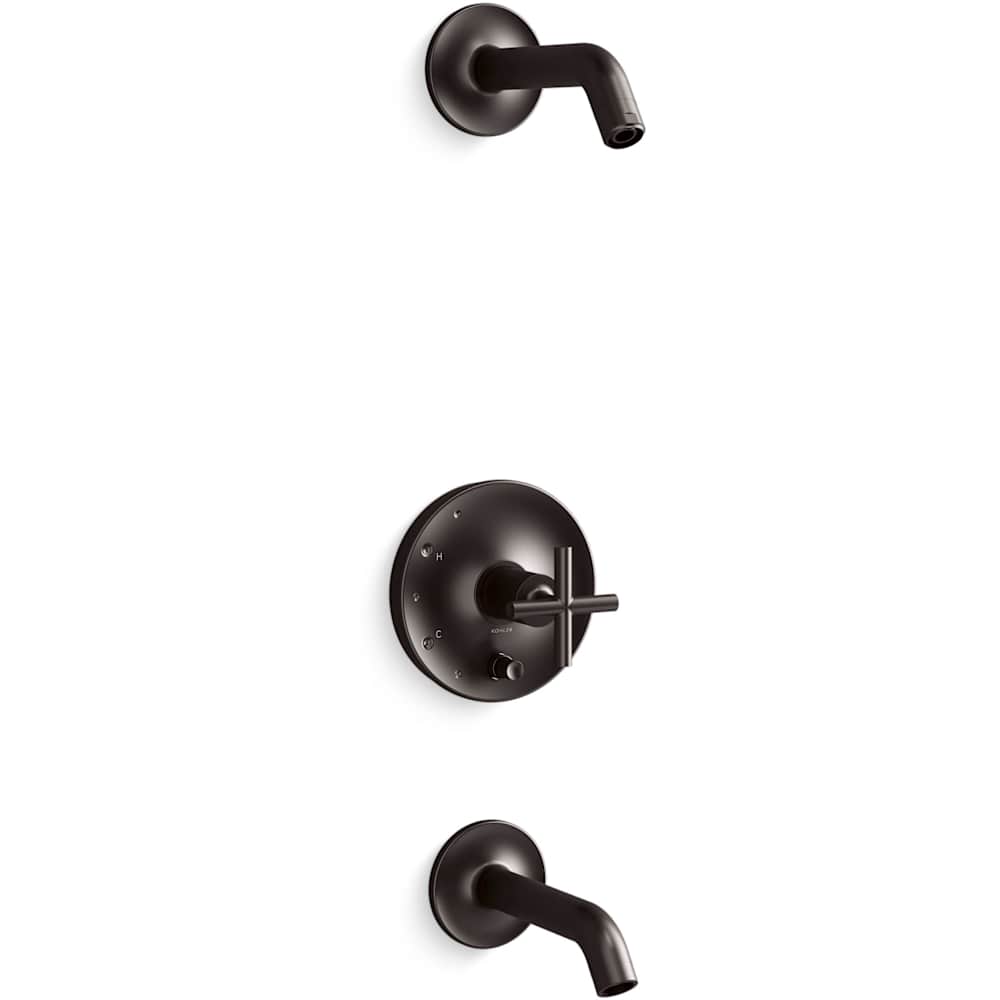 Purist Tub and Shower Trim Package with Rite-Temp Technology