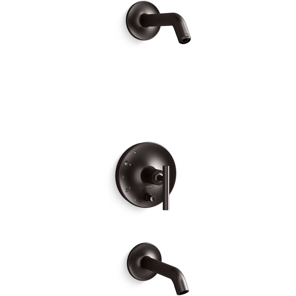 Purist Tub and Shower Trim Package with Rite-Temp Technology