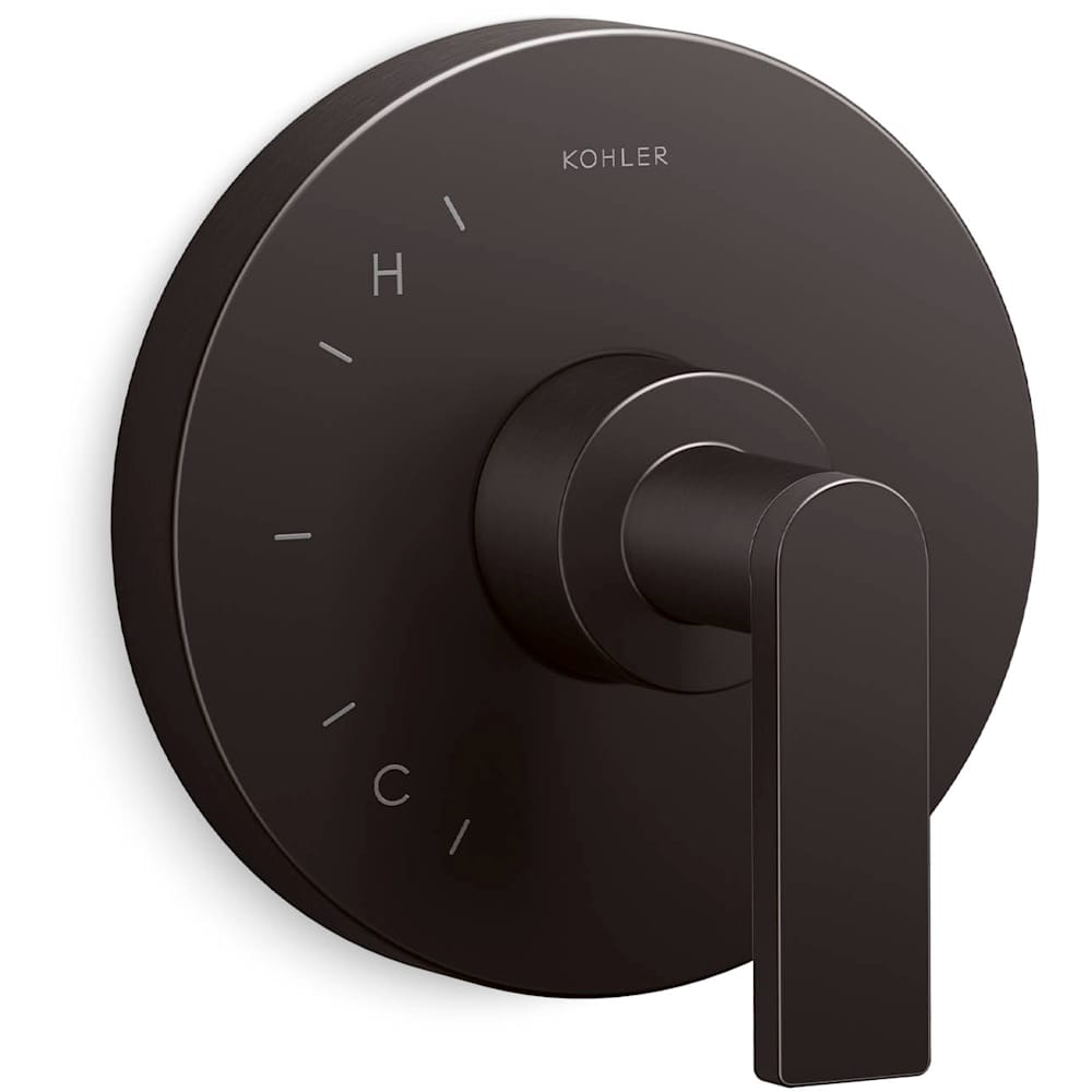 Composed Pressure Balanced Valve Trim Only with Single Lever Handle - Less Rough In