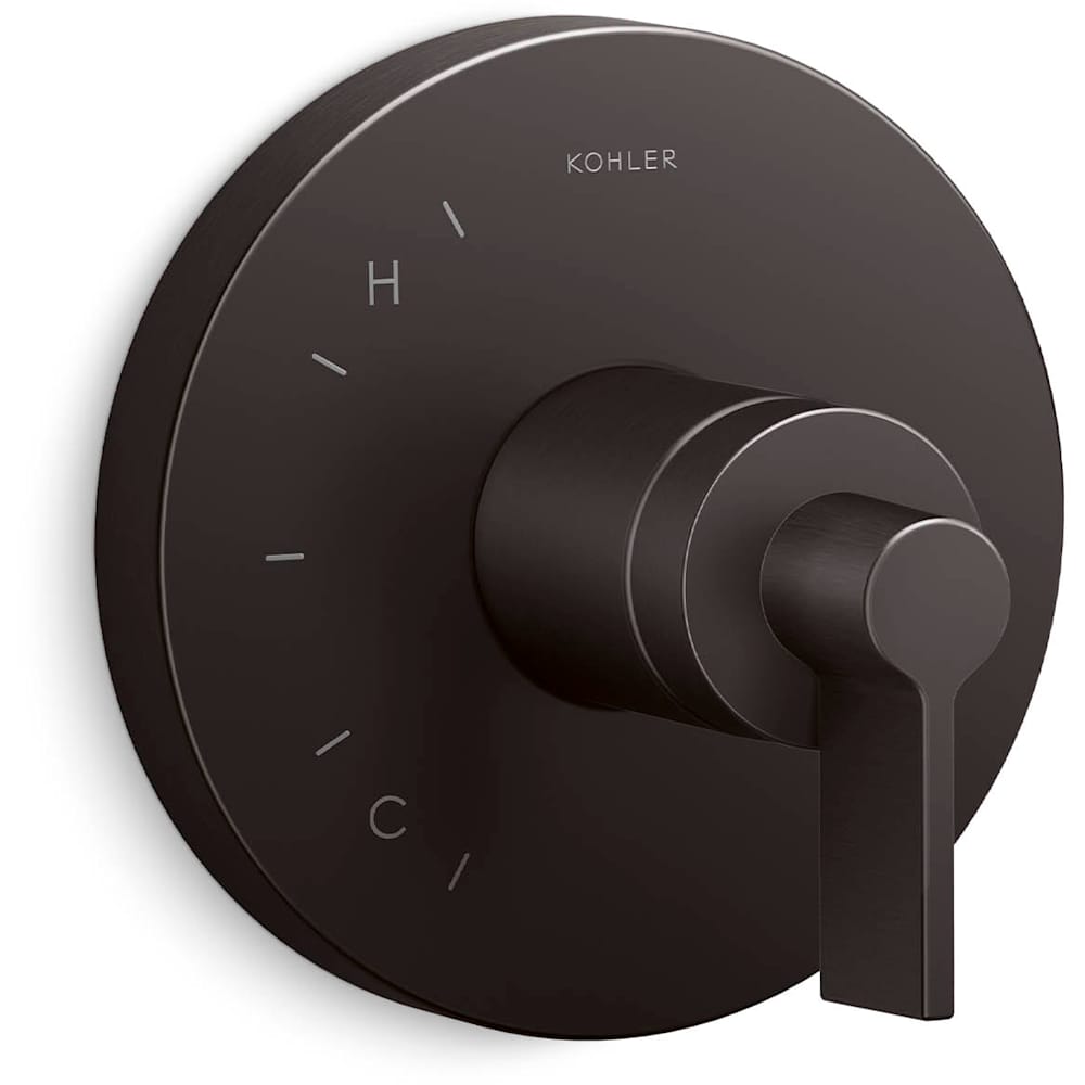 Components Single Function Pressure Balanced Valve Trim Only with Single Lever Handle - Less Rough In