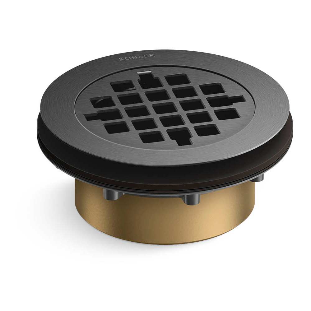 4-3/8" Round Shower Drain with Gasket