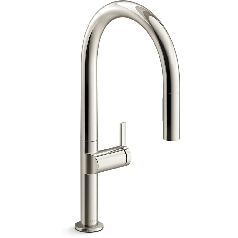 Components Touchless Pull-Down Kitchen Sink Faucet with Two-Function Sprayhead