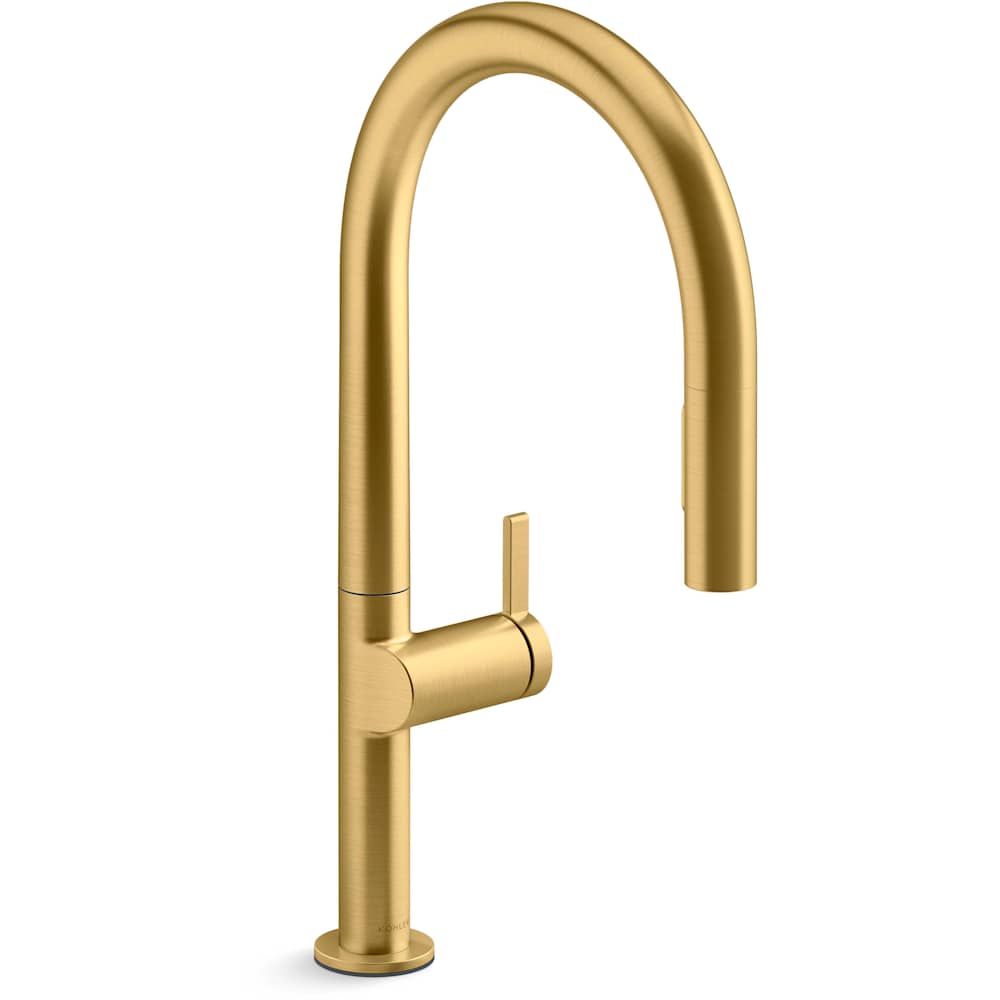 Components Touchless Pull-Down Kitchen Sink Faucet with Two-Function Sprayhead