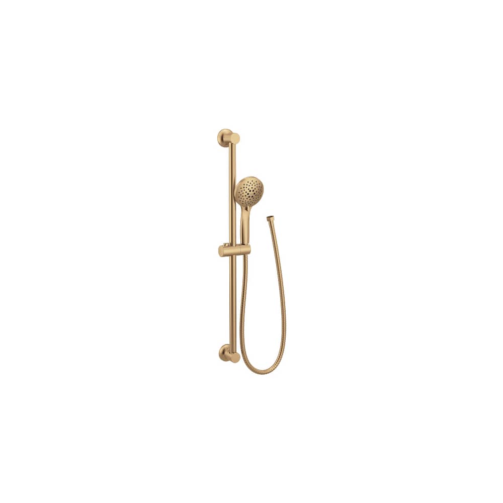 Moen Multi Function Hand Shower with Slide Bar - Includes Hose Bronzed Gold