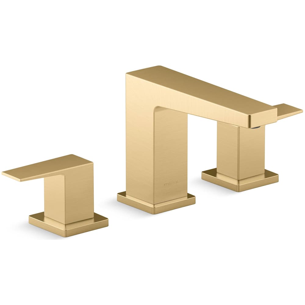 Honesty 0.5 GPM Widespread Bathroom Faucet with Pop-Up Drain Assembly