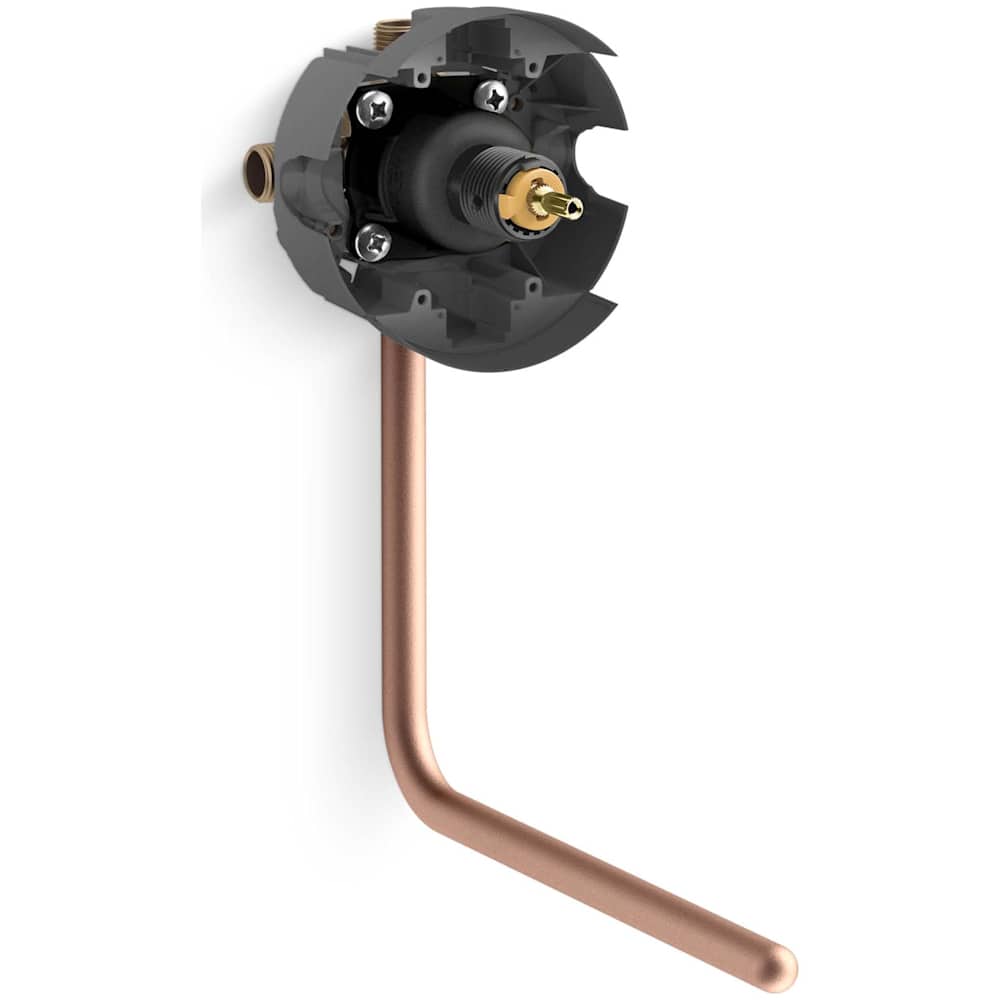 Rite-Temp Pressure-Balancing Valve Body and Cartridge Kit with Universal NPT and Direct Sweat Connections