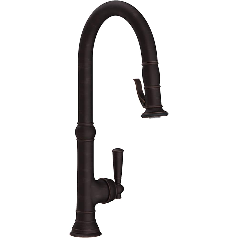 Jacobean 1.8 GPM Single Hole Pull Down Kitchen Faucet