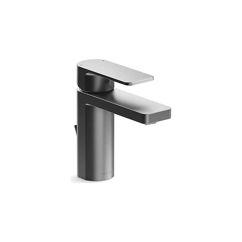 Parallel 1.0 GPM Single Hole Bathroom Faucet and Pop-Up Drain Assembly