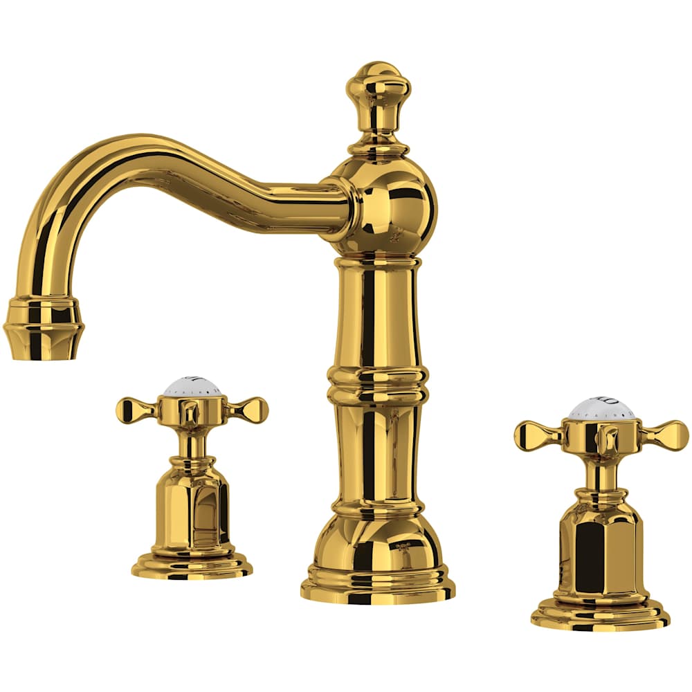 Edwardian 1.2 GPM Widespread Bathroom Faucet with Pop-Up Drain Assembly