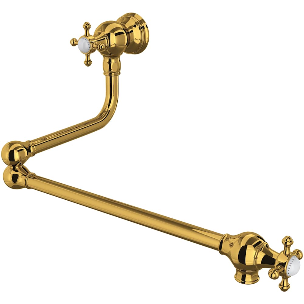 Edwardian 1.8 GPM Wall Mounted Single Hole Pot Filler