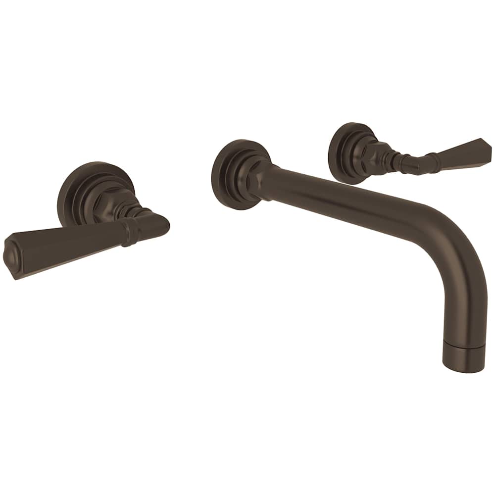 San Giovanni 1.2 GPM Wall Mounted Widespread Bathroom Faucet