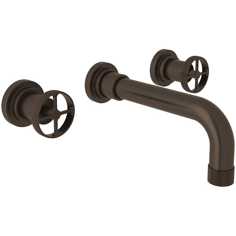 Campo 1.2 GPM Wall Mounted Widespread Bathroom Faucet