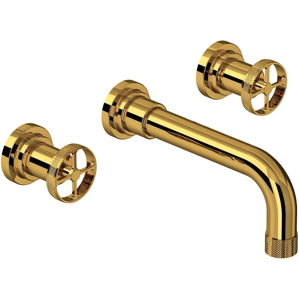 Campo 1.2 GPM Wall Mounted Widespread Bathroom Faucet