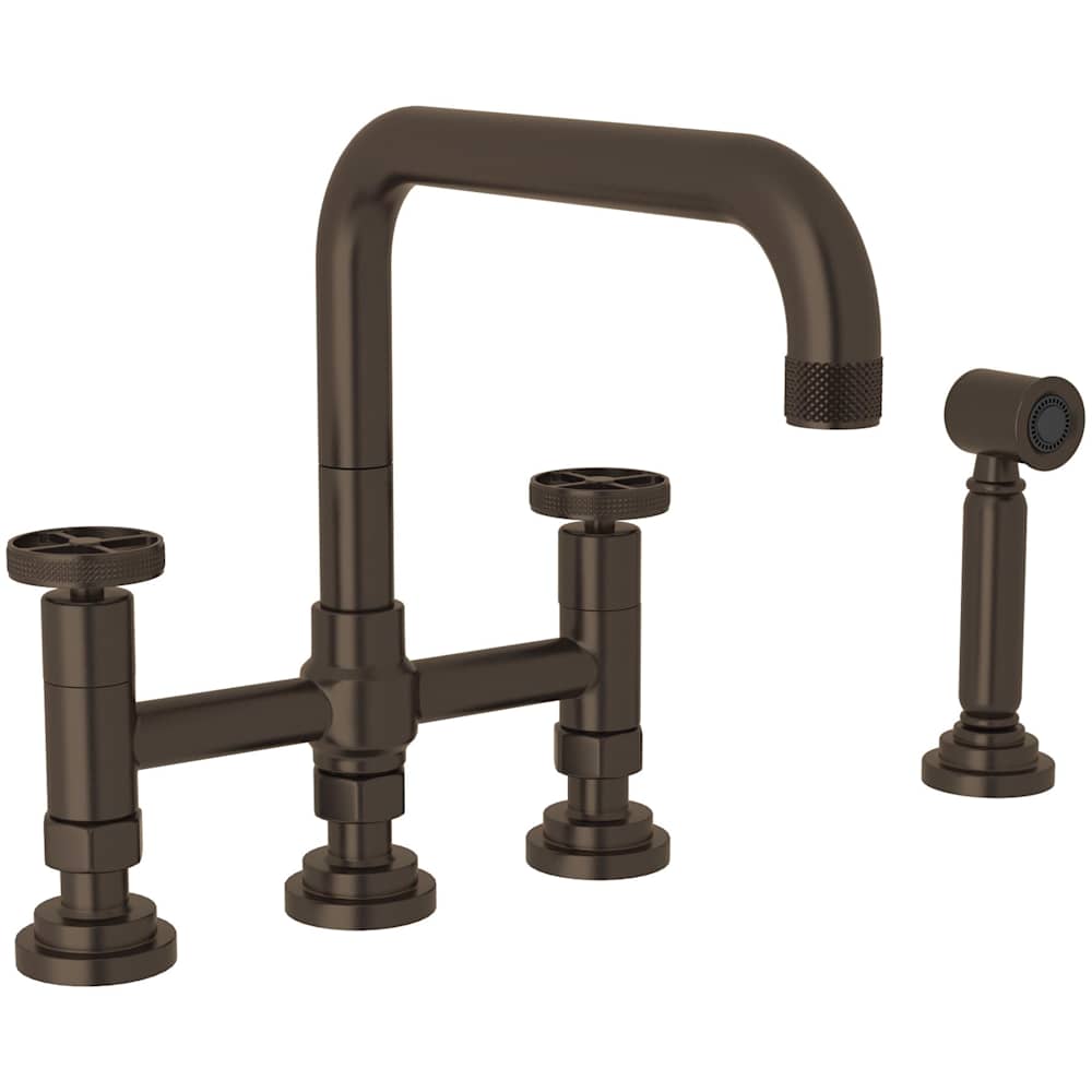 Campo 1.5 GPM Widespread Bridge Kitchen Faucet - Includes Side Spray