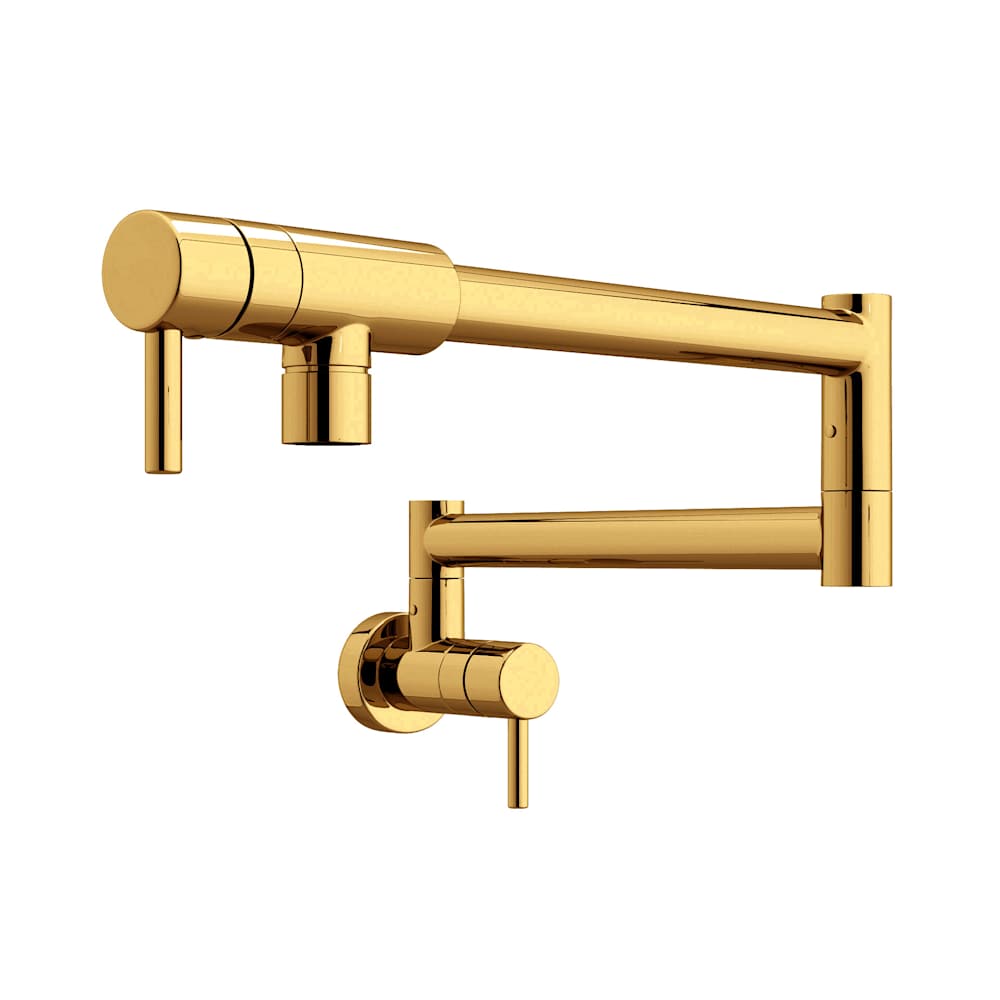 Modern 1.5 GPM Wall Mounted Single Hole Pot Filler