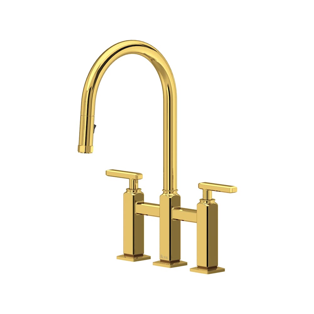 Apothecary 1.8 GPM Bridge Pull Down Kitchen Faucet