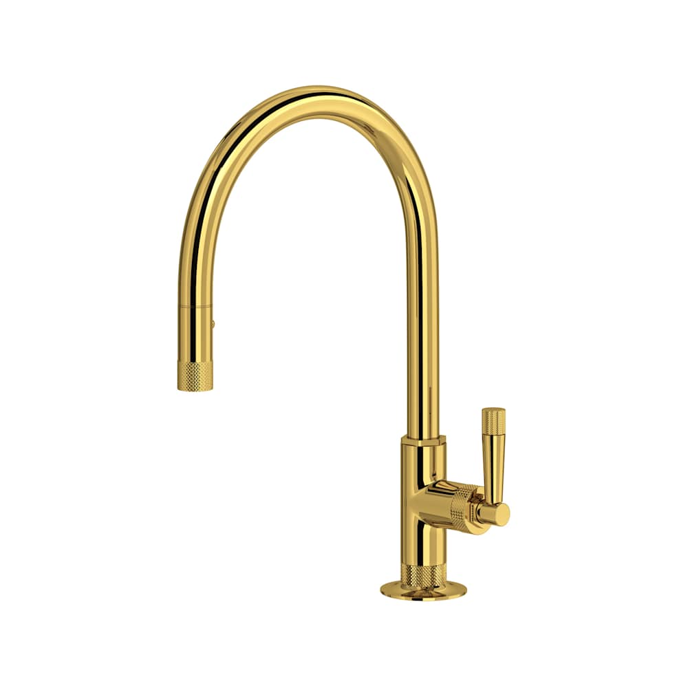 Graceline 1.8 GPM Single Hole Pull Down Kitchen Faucet