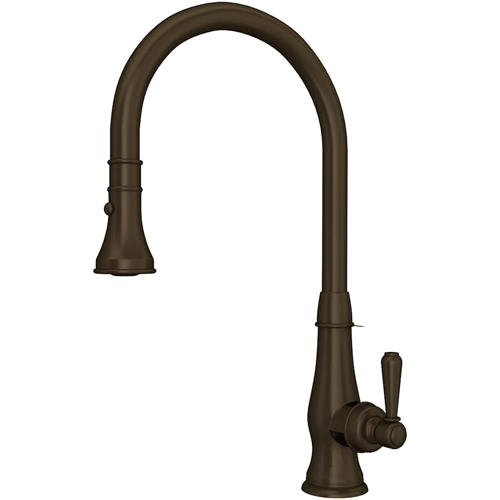 Patrizia 1.8 GPM Single Hole Pull Down Kitchen Faucet