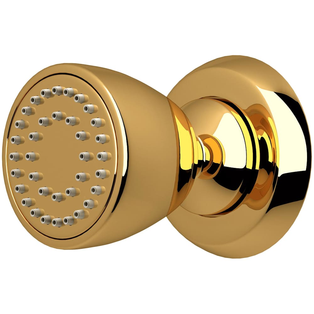 Holborn Single Function Round Brass Body Spray