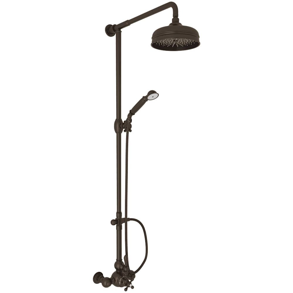 Arcana Retrofit Shower with Shower Head, Hand Shower, Slide Bar, Shower Arm and Hose