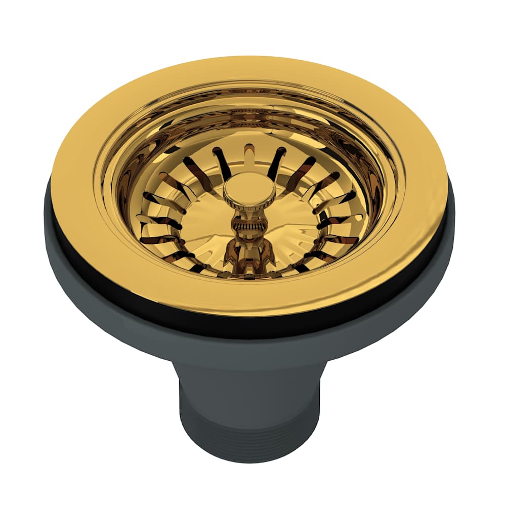 3 1/2" Basket Strainer - Less Pop-Up