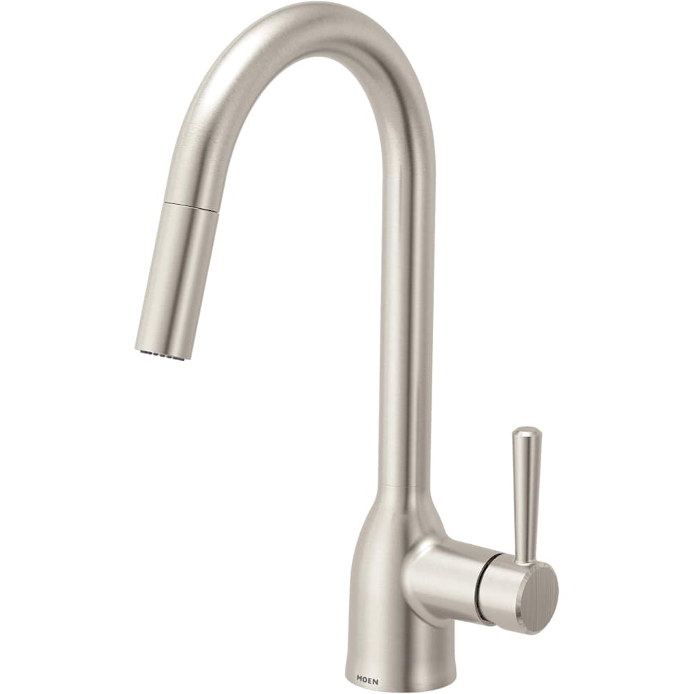 Moen Chateau 1.5 GPM Single Hole Kitchen Faucet Spot Resist Stainless