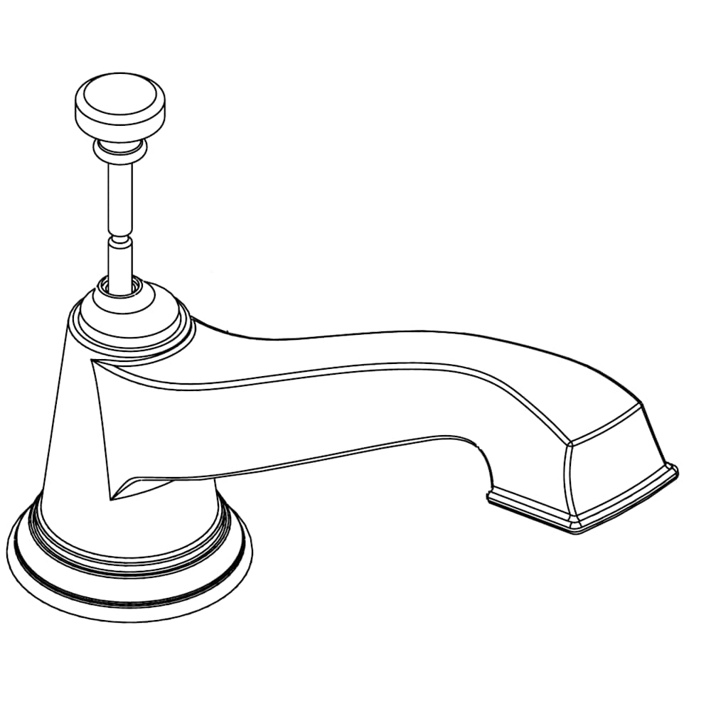 Moen Roman Tub Diverter Spout Chrome