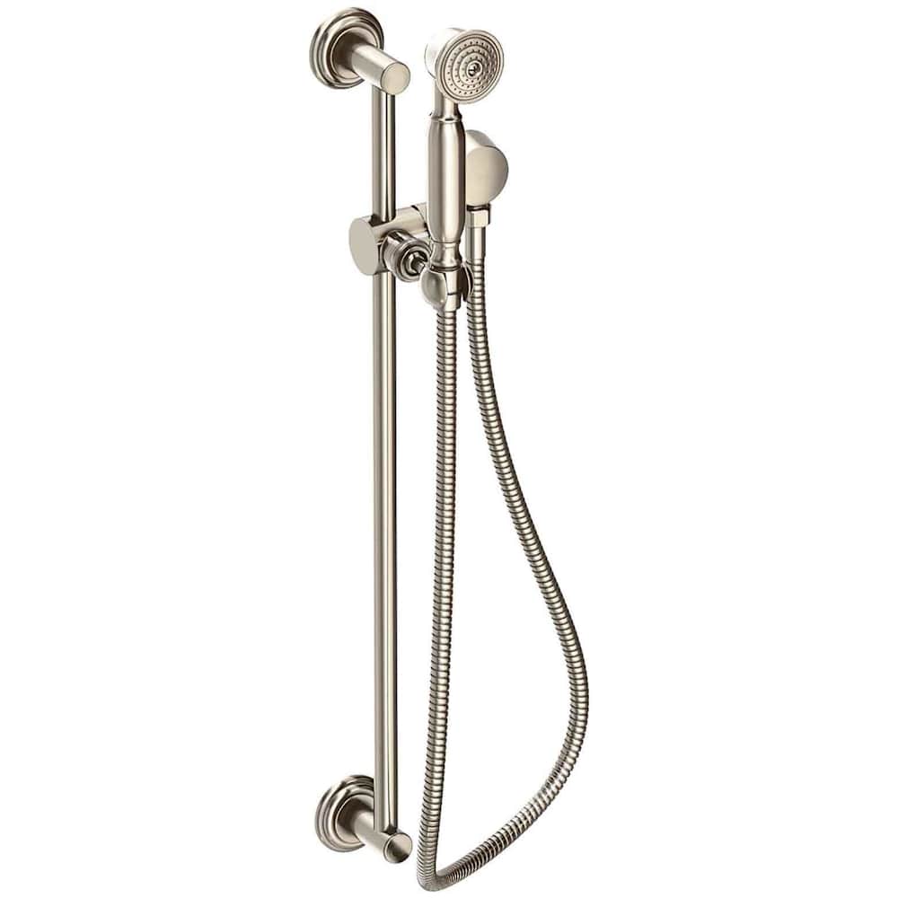 Single Function Wall Mount Handshower Kit with Slide Bar and Adjustable Bracket