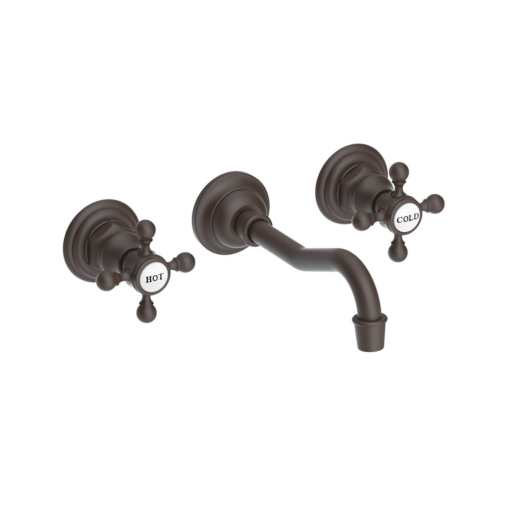 Chesterfield 1.2 GPM Wall Mounted Widespread Bathroom Faucet