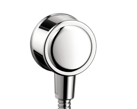 Hansgrohe 16884001, C Wall Elbow with 1/2" Connection, Chrome