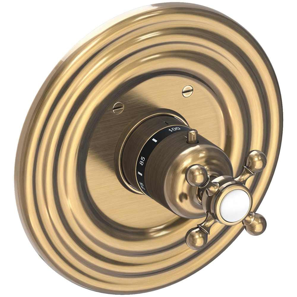 Astor Thermostatic Valve Trim Only with 1 Cross Handles - Less Rough In