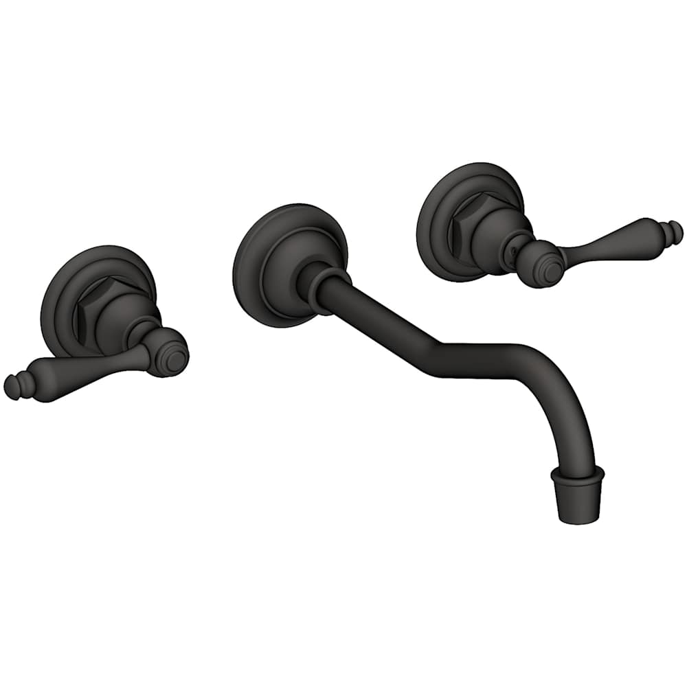 Chesterfield 1.2 GPM Wall Mounted Widespread Bathroom Faucet