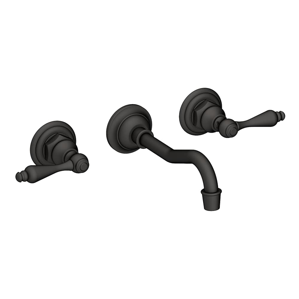 Chesterfield 1.2 GPM Wall Mounted Widespread Bathroom Faucet