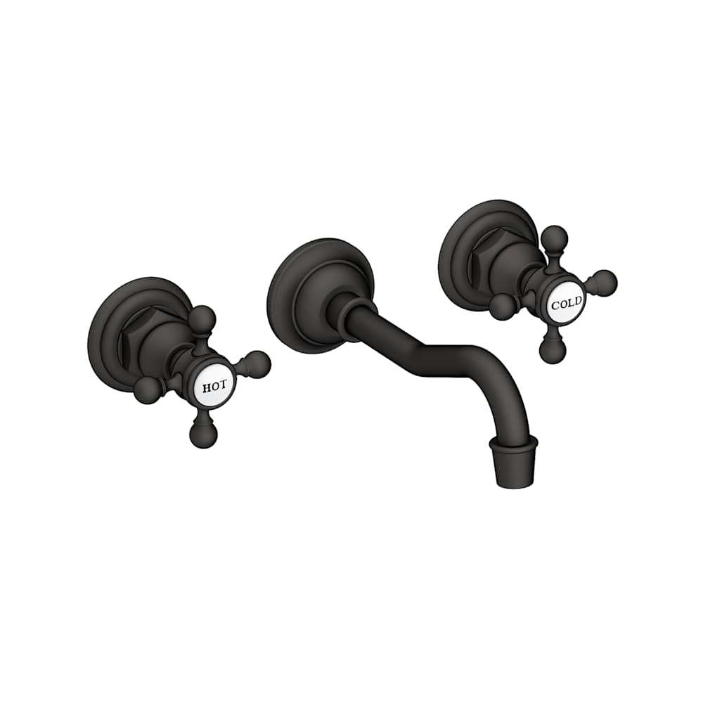 Chesterfield 1.2 GPM Wall Mounted Widespread Bathroom Faucet