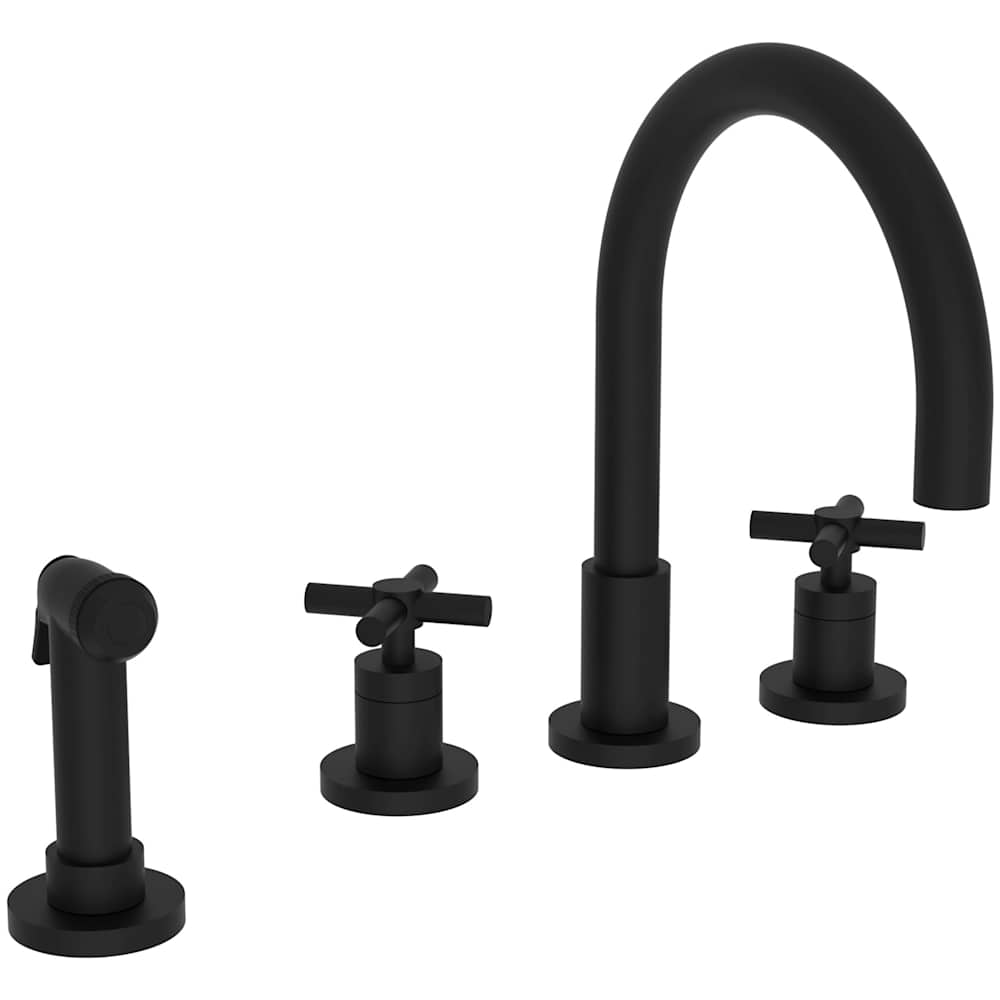 East Linear 1.8 GPM Widespread Kitchen Faucet