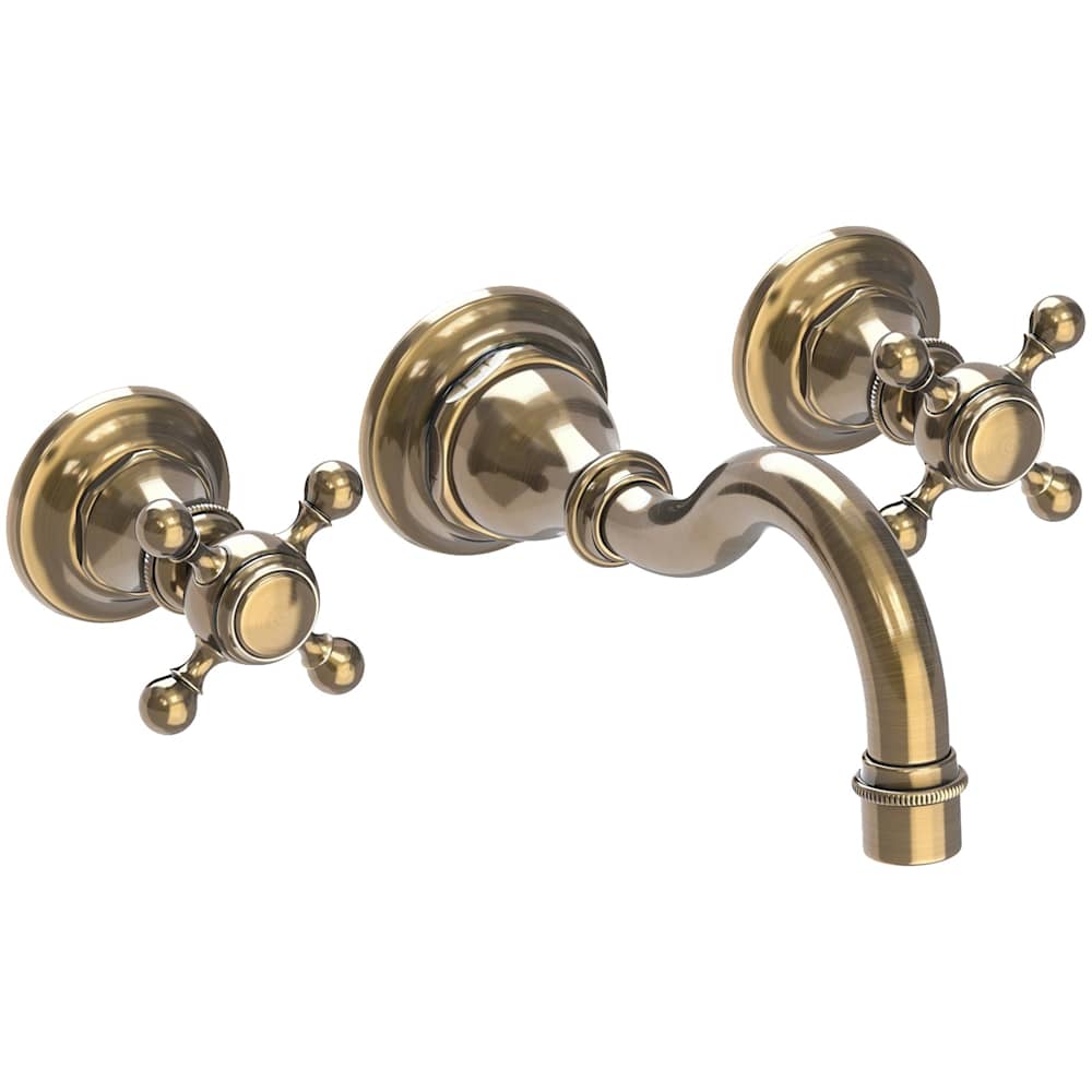 Victoria 1.2 GPM Wall Mounted Widespread Bathroom Faucet