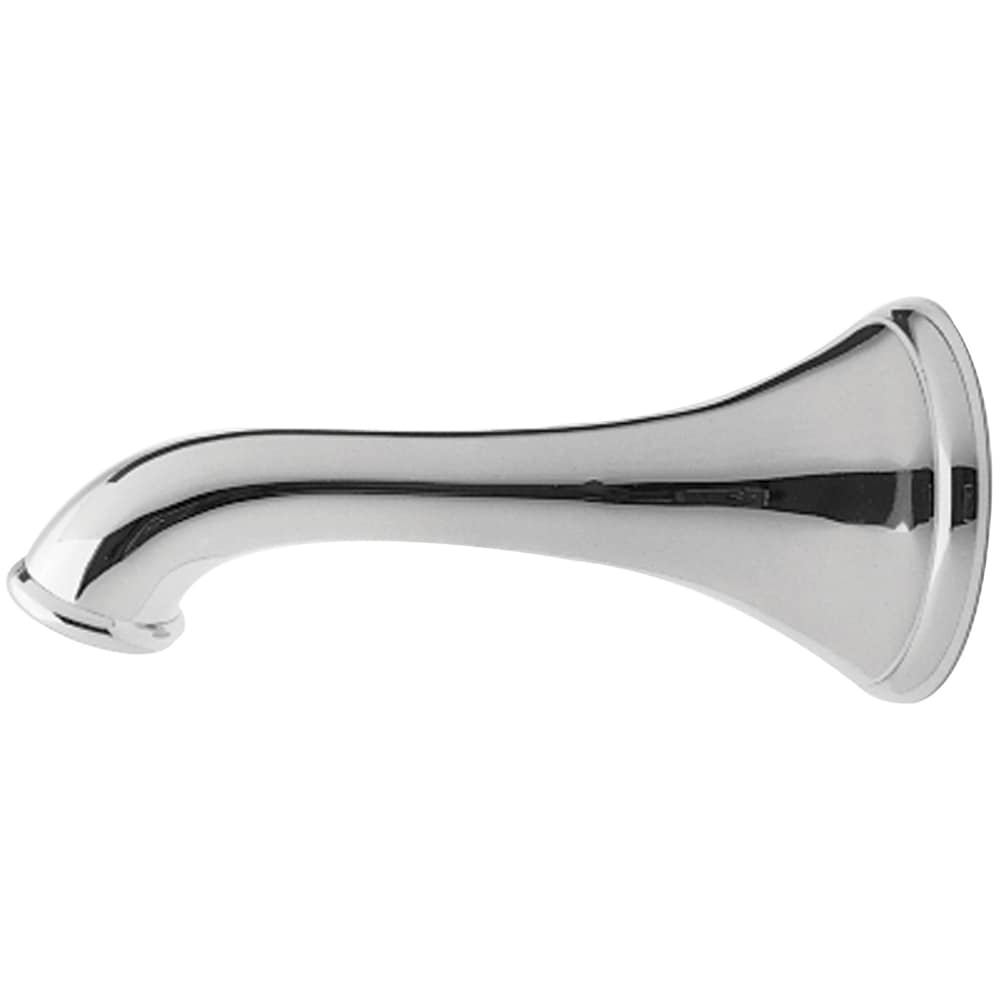6-1/4" Solid Brass Wall Mounted Tub Spout