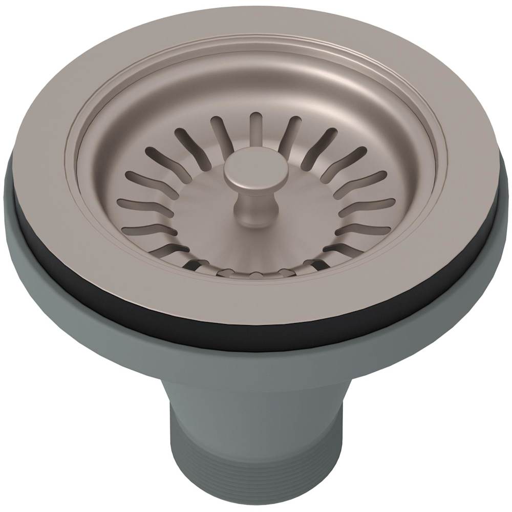 3 1/2" Basket Strainer - Less Pop-Up