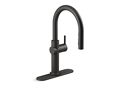 Kohler K-22974-BL Crue Touchless 1.5 GPM Single Hole Pull Down Kitchen Faucet