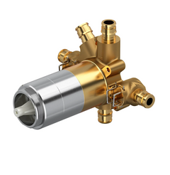1/2" Thermostatic Rough-in Valve with Expansion PEX Connection Type with up to 3 Independent and 2 Shared Functions