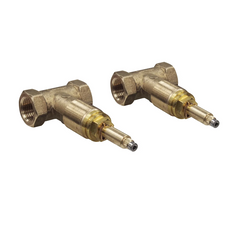Italian Bath 1/2" Valves Rough-In For Wall Mount Cross Set
