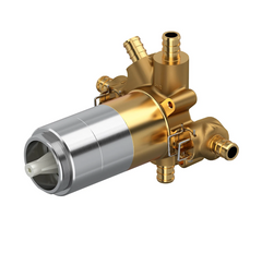 1/2" Thermostatic Rough-in Valve with PEX Connection Type with up to 3 Independent and 2 Shared Functions