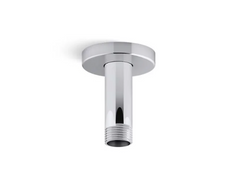 Statement 3" Ceiling-Mount Single-Function Rainhead Arm and Flange