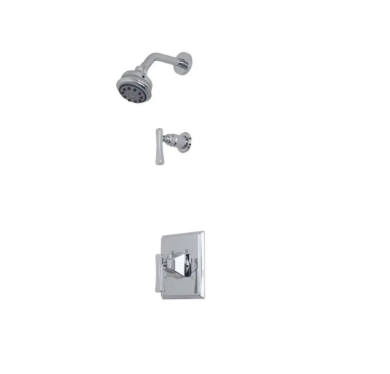 Matheson Double Handle Shower Trim Package with Multi Function Shower Head