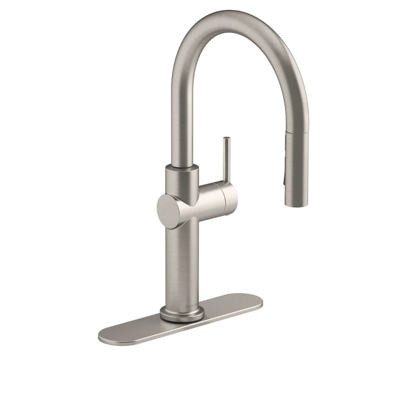 Crue 1.5 GPM Single Hole Pull Down Kitchen Faucet - Includes Escutcheon